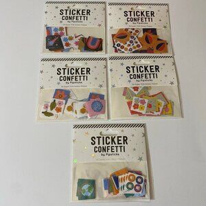 Pipsticks Sticker Confetti - 5 Packs